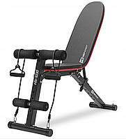 Тренувальна лава, регульована Hop-Sport HS-1030, з еспандерами