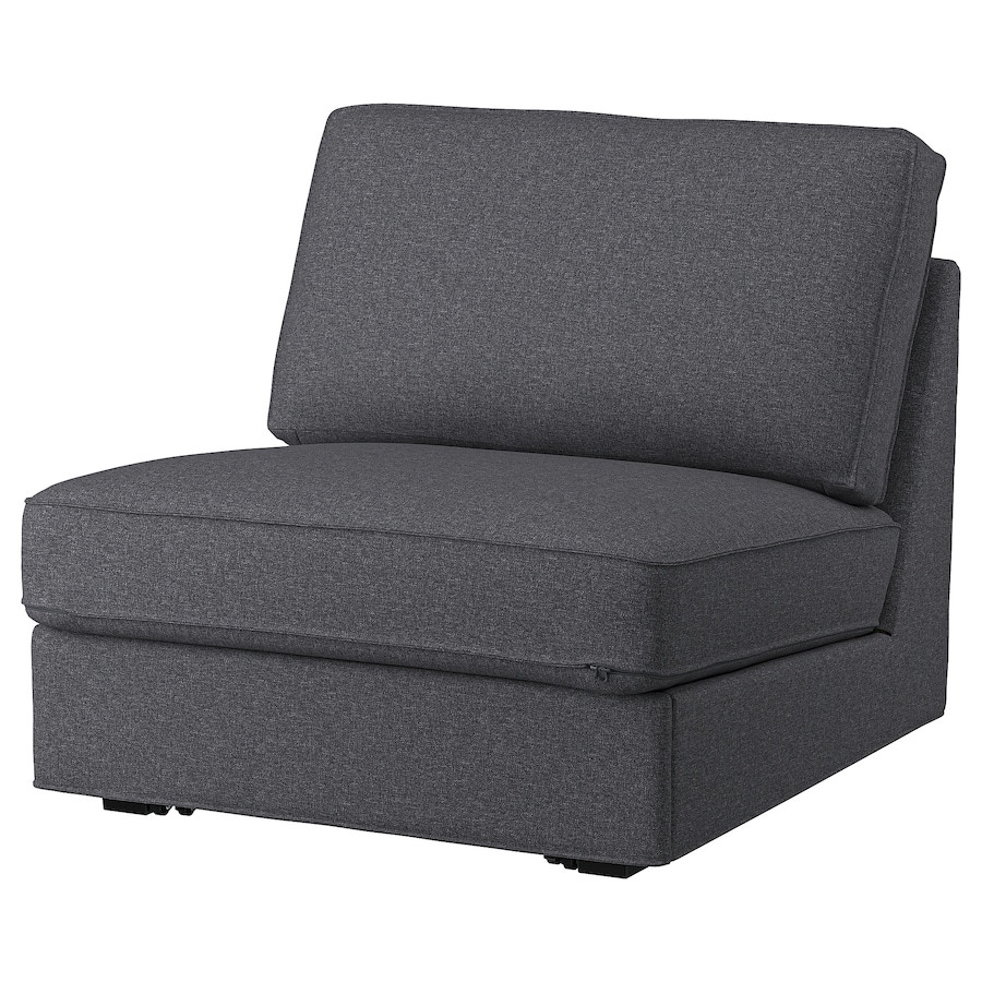 Диван-ліжко 1-місний IKEA KIVIK Сірий Gunnared 494.827.52
