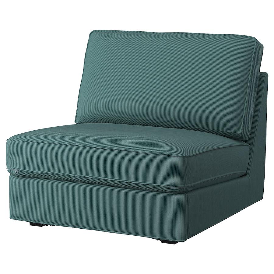 Диван-ліжко 1-місний IKEA KIVIK Сіро-бірюзовий Kelinge 194.702.27
