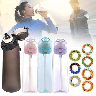 Пляшки аналог Air Up Bottle з капсулами ароматів