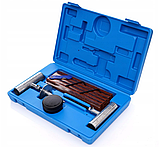 Набор для ремонта бескамерных шин (шило + шнуры) 27 эл. Falon-tech FT7727, фото 2