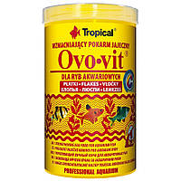 Сухий корм для акваріумних риб Tropical в пластівцях «Ovo-Vit» 1 л (для всіх акваріумних риб)