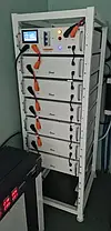 Стійка для високовольтної батареї Deye 3U-LRACK (8 батарей + BMS), фото 4