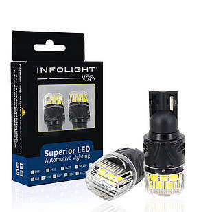 Комплект світлодіодних ламп Infolight T15 (w16w) Canbus White