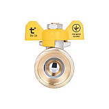 Кран кульовий Thermo Alliance Base для газу 3/4"В "метелик" SD602G20, фото 7