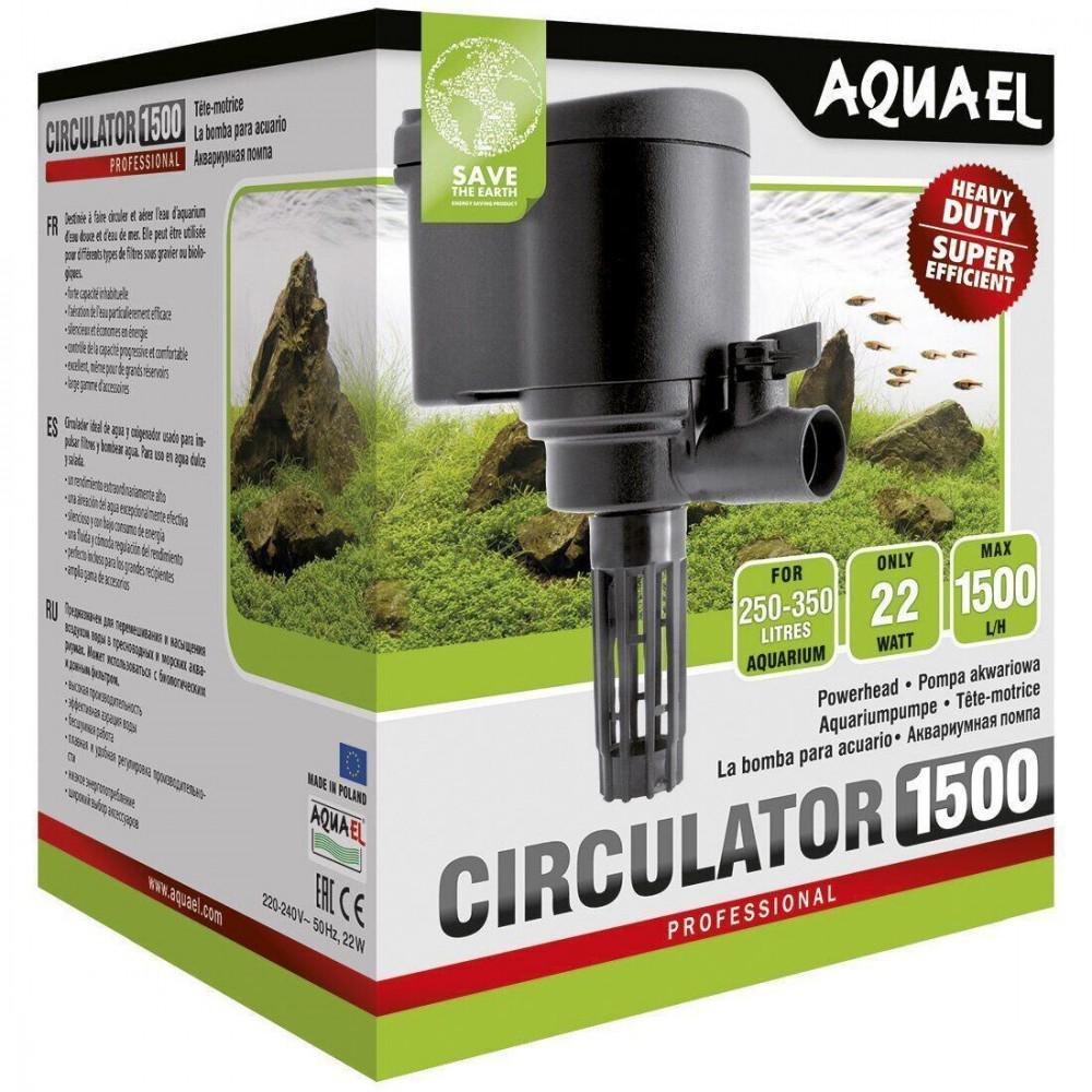Фильтр Aquael внутренний для аквариума Circulator насос 1500 л/ч на 250-350 л, фото 1