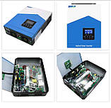 Гібридний сонячний інвертор EASUN з Wi-Fi для аумулятора 12V / 1.8 KW / 2000W, фото 3