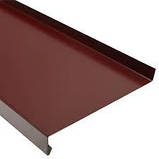 Белые и Коричневые отливы полка 100 мм., фото 10