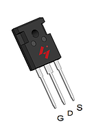 Транзистор IRF4468 Оригінал!!! 195A, 100V, MOSFET корпус TO-247 IRFP4468PbF