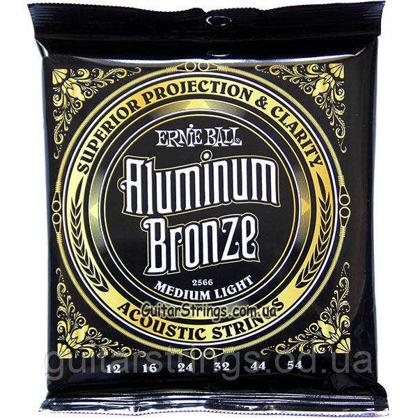 Струны Ernie Ball 2566 Aluminum Bronze Medium Light 12-54
