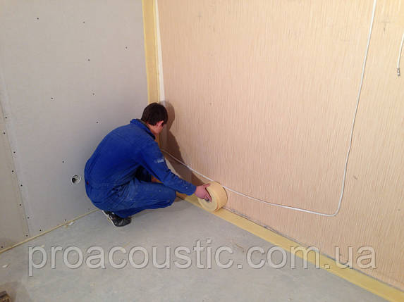 Panacoustic VibroTape T-100 (Вібросттек) Стрічкова прокладка звукоізоляційна, фото 1