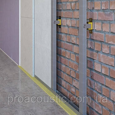 Віброізолювальне стінове кріплення Шуманет-конект КС, фото 2