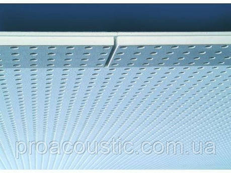 Перфоровані гіпсокартонні звукопоглинальні плити KNAUF-Acoustic ППГЗ-С1-8/18, фото 1