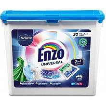 Капсули для прання Deluxe Enzo 3 в 1 Universal 30 шт