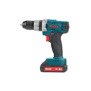 Шуруповерт Ronix акумуляторний 16В, 1.5Ah x 2 (8615)