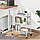 Етажерка на колесах Modern Home 3 яруси 44 х 25 х 63 см (M50288-3W) Біла, фото 5