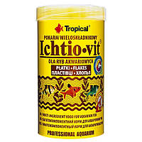 Сухий корм для акваріумних риб Tropical у пластівцях «Ichtio-Vit» 500 мл (для всіх акваріумних риб)