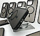 Чохол Magsafe на iPhone 14 PRO чехол магсейф чохол для айфон 14 про чорний магнітний black matte - фото 3 - id-p2188646898