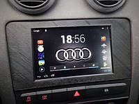 Рамка магнитолы Audi A3 2DIN, переходная рамка 2DIN для установки автомагнитолы Ауди А3