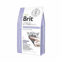 Brit GF Veterinary Diets Cat гastrointestinal 2 кг сухий лікувальний корм для кішок (при гострих розладах