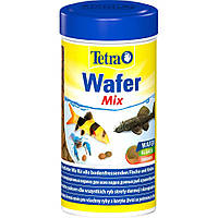Сухий корм для акваріумних риб Tetra в пластинках «Wafer Mix» 250 мл (для донних риб)