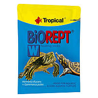 Сухой корм Tropical Biorept W для водоплавающих черепах, 20 г (гранулы)