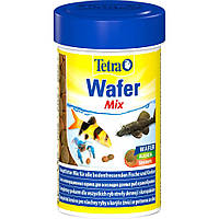 Сухий корм для акваріумних риб Tetra в пластинках «Wafer Mix» 100 мл (для донних риб)