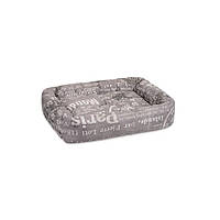 Лежак Природа "Print" 1 для котів і собак, 50х40х12 см