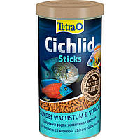 Сухий корм для акваріумних риб Tetra в паличках «Cichlid Sticks» 1 л (для всіх цихлідів)