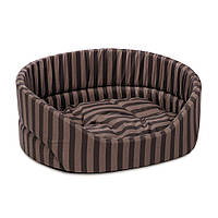 Лежак Природа "Coral" 3 для собак, 66х57х29 см (полоска)