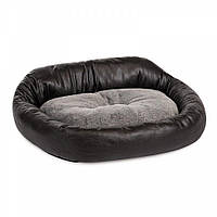 Лежак Природа "Michael" для кішок і собак, 52х40х12 см (сірий)