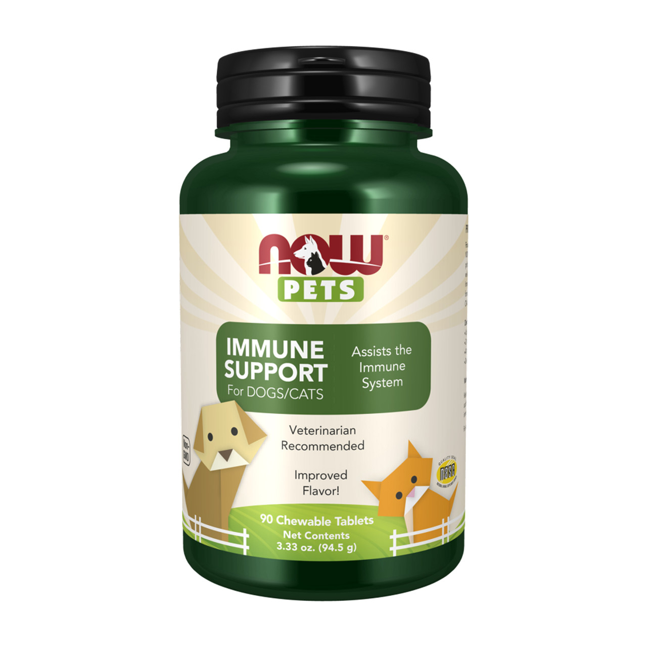 Immune Support Chewable for Dogs & Cats - 90 tabs (До 10.25), фото 1
