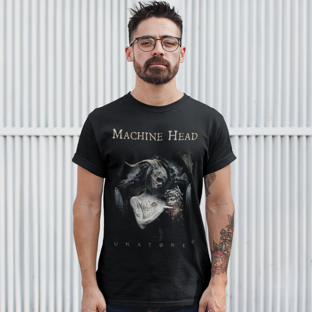 Футболка унісекс Machine Head (Unatoned 2025) XS чорний, фото 1