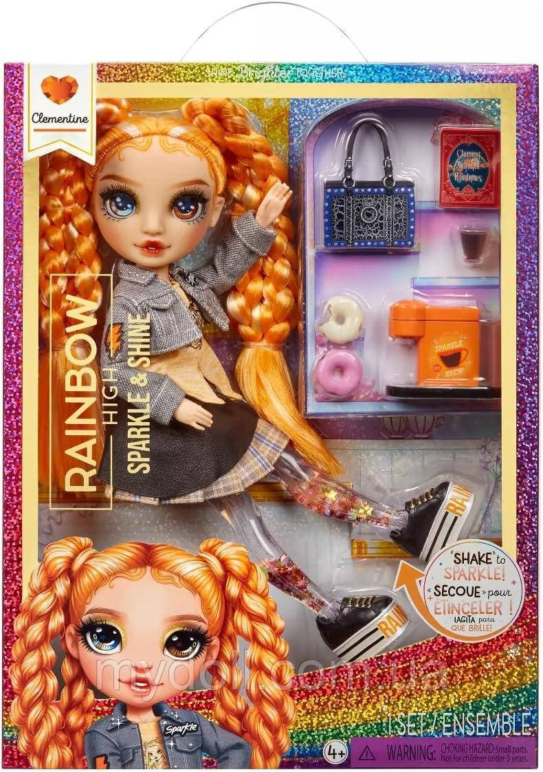 Лялька Рейнбоу Хай Клементина серії Блиск та сяйво - Rainbow High Clementine Sparkle&Shine 427803 MGA Оригінал