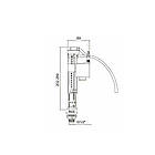 Lidz LT04 Клапан нижнього подавання 1/2, фото 2