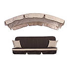 Комплект до гойдалки Ost-Fran FIJI 170x110x7 см, тканина тексілк 4203/4212