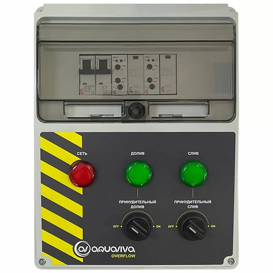 Панель управління переливний ємністю Aquaviva Overflow 230В, 5 зондів