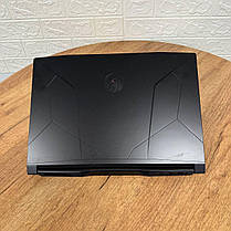 Б/в Ігровий ноутбук Б-клас MSI Bravo 15 B5ED 15.6" 1920x1080| Ryzen 7 5800H| 16GB RAM| 512GB SSD NVMe| Radeon RX 6550M 4GB, фото 2