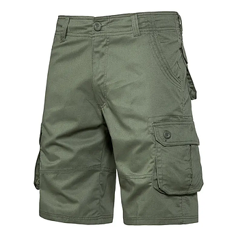 Чоловічі шорти-карго літні "ABC" Олива, розмір M