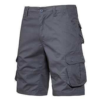 Чоловічі шорти-карго літні "ABC" Темно-сірий, розмір S