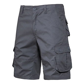 Чоловічі шорти-карго літні "ABC" Темно-сірий, розмір M