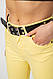 Джинси жіночі, колір жовтий, 182R00299, фото 5