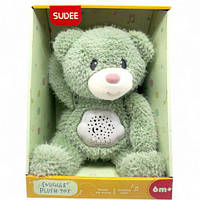 Нічник мʼякий "Ведмедик" (світло, мелодії, шум)