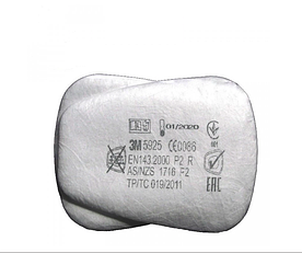 Змінний пиловий фільтр для респіратора 3M 6000 / 7500, 5N11 NIOSH N95, P2 S-BR
