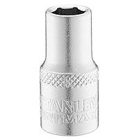 Головка 1/4 х 6 мм, з шестигранним профілем, стандартна, метрична. STANLEY FMMT17191-0