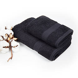Рушник "Honey" 70*140 см (470 г/м2) Black