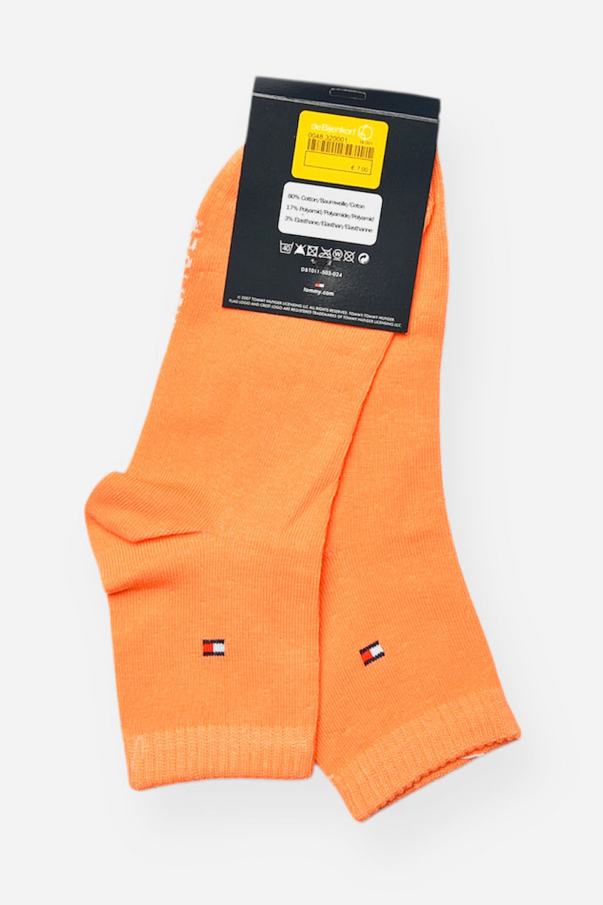 Шкарпетки жіночі демісезонні помаранчевого кольору р.36-41 202776S, фото 1