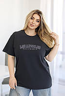 Футболка жіноча вільного крою LaLaLand Батал