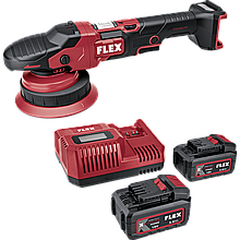 FLEX XFE 15 150 18-EC C  ексцентрична акумуляторна полірувальна машина (SET)