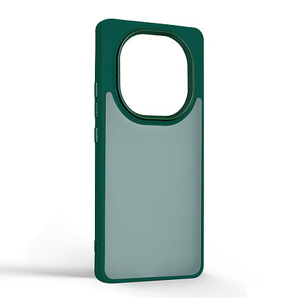 Чехол накладка ArmorStandart TPU Frame для Xiaomi Redmi Note 14 Pro 4G Dark Green (ARM79871), фото 3